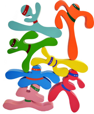 

Shumee ninjaKi(Blue, Green, Yellow, Pink, Orange, Red)