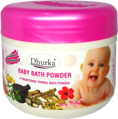

Dhurka BABY BATH POWDER 150g JAR (TRADITIONAL HERBAL BATH POWDER)(150 g)