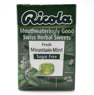 

Ricola Sugar Free Swiss Herbal Sweets, 45g - Fresh Mountain Mint Mint Candy
