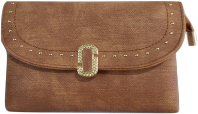 

zilmil Formal Tan Clutch