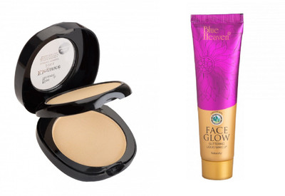 

Blue Heaven Elegance 2 IN 1 Compact Powder with face glow foundation(Set of 2)