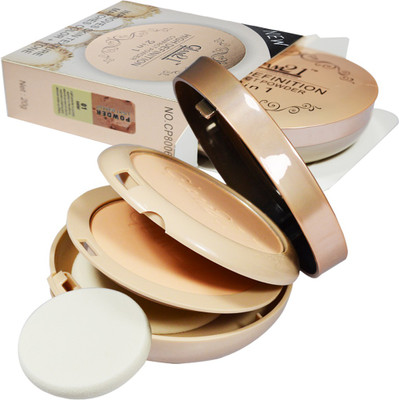 

Glam 21 High Definition Comapct Powder 2in1 CP8006-03 Compact(Ivory)