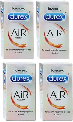 

Durex AIR ultra thin Condom (Set of 4, 40S) Condom(Set of 4, 40S)