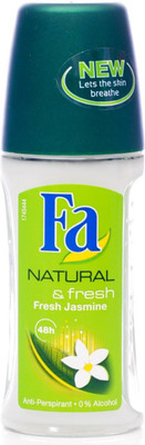

Fa Natural & Fresh Jasmine 48h Anti perspirant Deo Roll On 50ml Deodorant Roll-on - For Men & Women(50 ml)