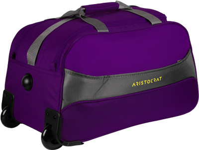 

Aristocrat (Expandable) Draft Duffel Strolley Bag(Purple)