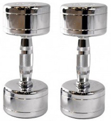 

FACTO POWER Pair of 12.5 Kg. Steel Adjustable Dumbbell(25 kg), Silver