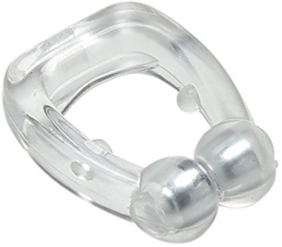 

AGE CARE Magnetic Silicone Anti Snoring used to Stop Snoring and Nose Clip Sleep Tray Sleeping Aid, Apnea Guard Night Device for men and Women. Nose Clip(White)