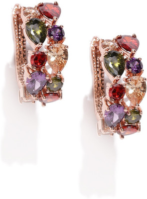 

You Bella Stylish Fancy party Wear Jewellery Alloy Hoop Earring