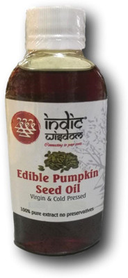 

IndicWisdom Edible Pumpkin Seed oil Extract Oil Plastic Bottle(100 ml)