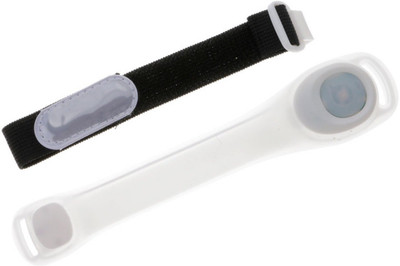 

SBE 1pc LED Night Reflective Safety Belt Arm Strap, Night Cycling Running Jogging Hiking Armband Fitness Band(White)
