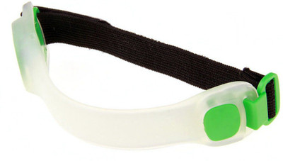 

SBE 1pc LED Night Reflective Safety Belt Arm Strap, Night Cycling Running Jogging Hiking Armband Fitness Band(Green)