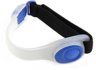 

SBE 1pc LED Night Reflective Safety Belt Arm Strap, Night Cycling Running Jogging Hiking Armband Fitness Band(Blue)