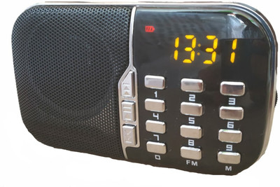 

OYD latest model ss54 fm radio support usb , memory card with digital clock FM Radio(Blue)