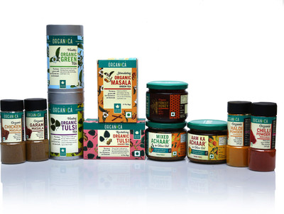 

Organica Hamper Combo(MIXED ACHAAR- 300gm, AAM KA AACHAR- 300gm, ORGANIC MASALA GREEN TEA BAG- 25 pcs, ORGANIC TULSI GINGER TEA BAG- 25 pcs, ORGANIC GREEN TEA PET- 100gm, ORGANIC TULSI LEAF TEA- 75gm, ORGANIC CHICKEN MASALA- 75gm, ORGANIC CHILLI POWDER- 7