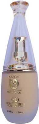 

KASCN ORIGINAL HIGH QUALITY HD HIGH DEFINITION MATTE LOOK FOUNDATION CLEAN WITH NUDE FEELING FOR ALL SKIN TONE. Foundation(BEIGE)