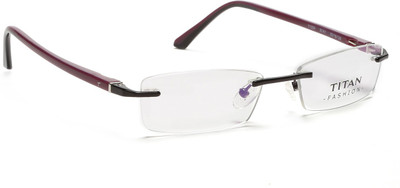 

Titan Rimless Rectangle Frame(118 mm