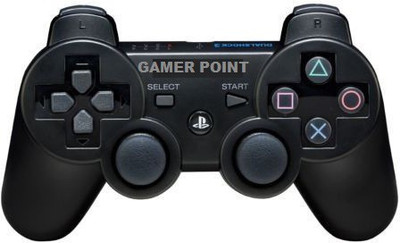 

GAMER POINT PS 3 Wireless Dualshock 3 Controller Bluetooth Gamepad(Black, For PS3)