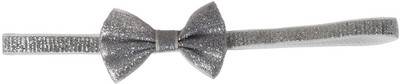 

Smartcraft Baby Elastic Headband with Bow - Silver Head Band(Silver)