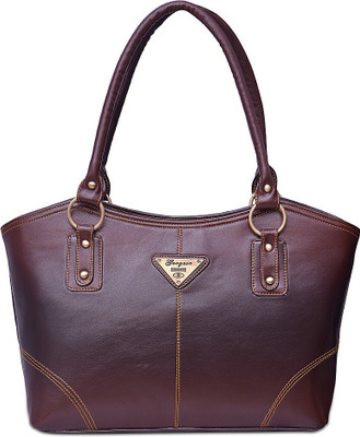 Barsha Hand-held Bag(Brown)