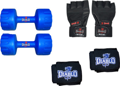 

DIABLO Dumbbell Pair Of 5 KG Combo Gym & Fitness Kit