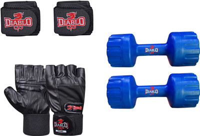 

DIABLO Dumbbell Pair Of 4 KG Combo A Gym & Fitness Kit