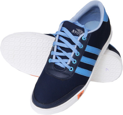 

U2 Boys Lace Sneakers(Blue, Blue-v