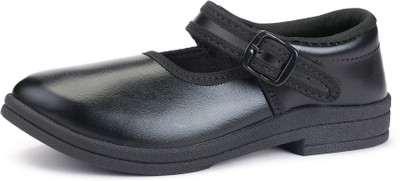 

Azotic Girls Strap Walking Shoes(Black