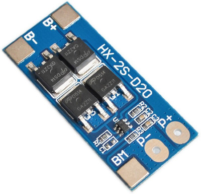

xcluma 2S 7.4V 18650 lithium 8.4V lithium battery protection board 13A working current 20A limit Current(Green)