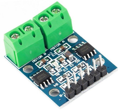 

xcluma L9110 H-BRIDGE STEPPER MOTOR DUAL DC MOTOR DRIVER CONTROLLER BOARD(Blue)