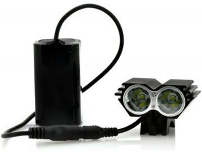 

Lista dual led 1600 lumen high power rechargeable cycle headlight LED Front Light(Black)