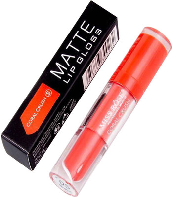 

Miss Rose Professional Matte Peach Color Lip Gloss(5 g, Peach)