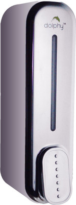 

Dolphy Silver ABS 300 ml Soap, Shampoo Dispenser(Silver)