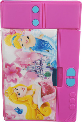

SLN Retail Cartoon Character Character Art Plastic Pencil Box(Set of 1, Pink)