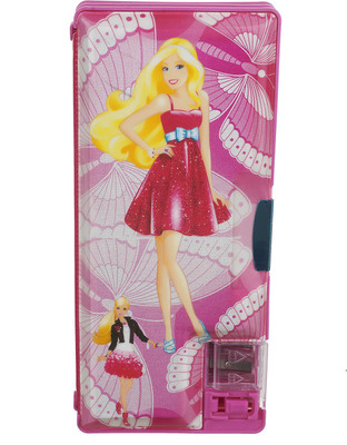 

SLN Retail Cartoon Character Character Art Plastic Pencil Box(Set of 1, Pink)