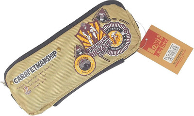 

Parteet pouch Pencil pouch Art Polyester Pencil Box(Set of 1, Brown)