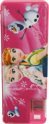 

SLN Retail Cartoon Character Character Art Plastic Pencil Box(Set of 1, Pink)