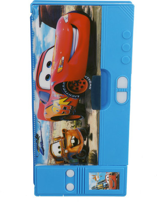 

SLN Retail Cartoon Character Character Art Plastic Pencil Box(Set of 1, Blue)