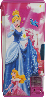 

SLN Retail Cartoon Character Character Art Plastic Pencil Box(Set of 1, Pink)