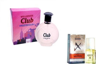 

Wellgoods Set of (2) Club-Cobra SilverX-120ml Eau de Parfum - 120 ml(For Men & Women)