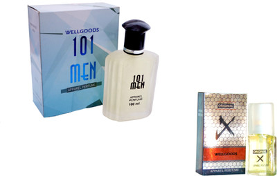 

Wellgoods Set of (2) 101 men- Cobra SiverX- 120ml Eau de Parfum - 120 ml(For Men & Women)