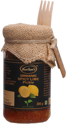 

NAVI RAMS Navi Ram's Organic Spicy Lime Pickle Lemon Pickle(200 g)