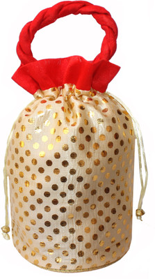 

Milan's creation GOLDDOT002RD Potli(Multicolor)