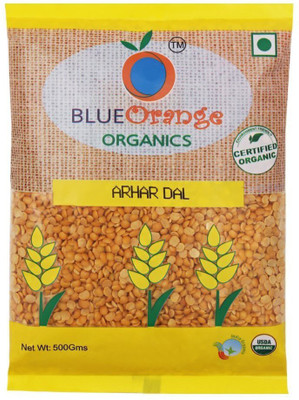 

blueorange Unpolished Yellow Arhar Dal (Whole)(500 g)