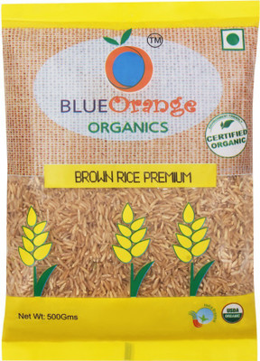 

Blueorange ORGANIC BROWN PREMIUM Brown Basmati Rice(500 g)