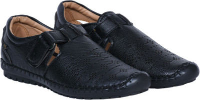 

SRX Fashion Men Black Sandals