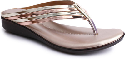 

Do Bhai Women Golden Flats