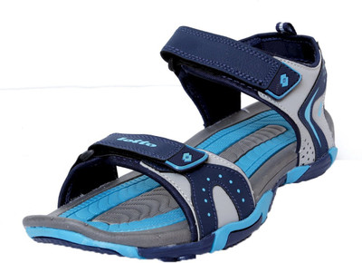 

Lotto Men Grey/Blue Sports Sandals