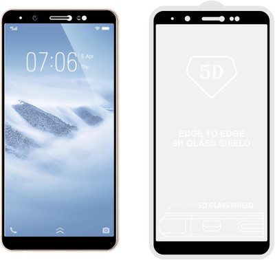 CASE CREATION Edge To Edge Tempered Glass for VIVO V7(Pack of 1)