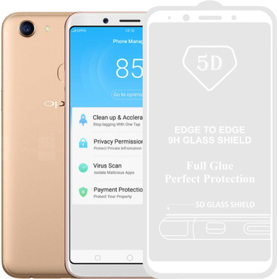 CASE CREATION Edge To Edge Tempered Glass for Oppo F5(Pack of 1)