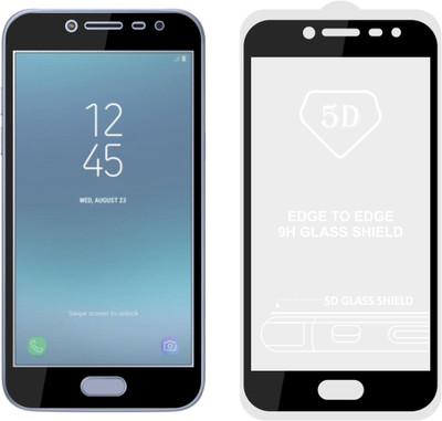 CASE CREATION Edge To Edge Tempered Glass for Samsung Galaxy J4 2018(Pack of 1)